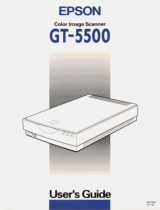 Epson GT-5500 User manual