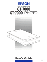 Epson GT-7000 Photo User manual