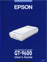 Epson GT-9600 User manual