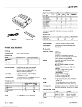 Epson LQ-570/1070 User manual