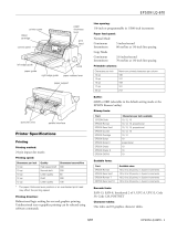 Epson LQ 670 - B/W Dot-matrix Printer User guide