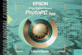 Epson PhotoPC 700 User manual
