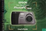 Epson PhotoPC 750Z User manual