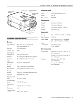 Epson 7000XB User guide