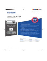 Epson 822p Specification