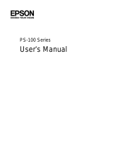 Epson Pulsense PS-100 User manual