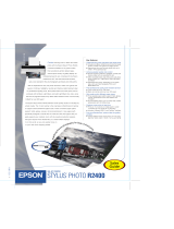 Epson R2400 User manual