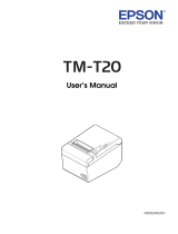 Epson TM-T20 User manual