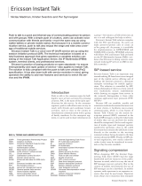 Ericsson CDMA2000 User manual