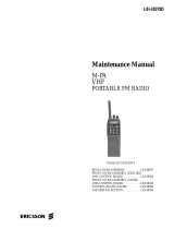 Ericsson M-PA LBI-38378D User manual