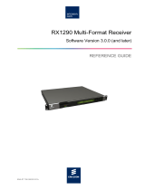 Ericsson RX1290 User manual
