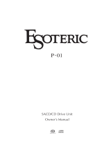 Esoteric P-01 User manual