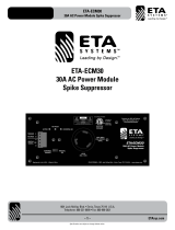 ETA Systems ETA-ECM30 User manual