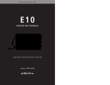 Eton E10 User manual