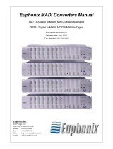 Euphonix MA703 User manual