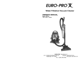 Euro-Pro CW230H Owner's manual