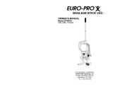 Euro-Pro EP600H User manual