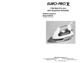 Euro-Pro GI485XH User manual