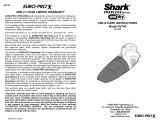 Euro-Pro SHARK SV745 User manual