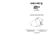 Euro-Pro ULTRA SHARK EP366 User manual