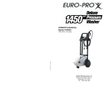 Euro-Pro VPW43 User manual