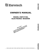 Eurotech Appliances EWF272EL User manual