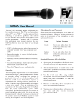 Electro-Voice N/D767A User manual