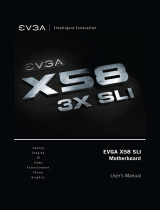 EVGA X58 SLI User manual