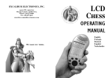 Excalibur electronic LCD CHESS User manual