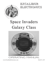 Excalibur electronicSpace Invaders Galaxy Class 409