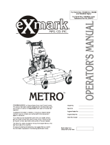Exmark metro User manual