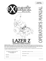 Exmark Lawn Tractor User manual