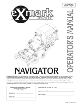 Exmark NAV27KC User manual