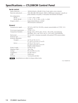 Extron electronic CTL208CM User manual