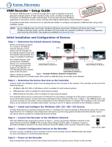 Extron Extron Electronics DVD Recorder VN-MATRIX 200 User manual