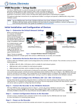 Extron VNM Recorder User manual