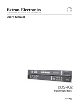 Extron electronic DDS 402 User manual