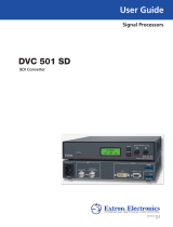 Extron electronics DVC 501 SD User manual
