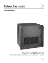 Extron electronics Matrix 12800 Series User manual