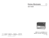 Extron electronic Extron Electronics Switch BBG 6 A J User manual