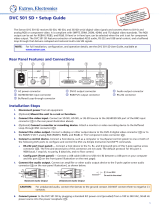 Extron DVC 501 SD User manual