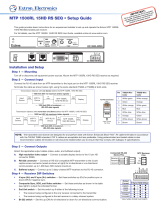 Extron MTP 1500RL 15HD A SEQ User manual