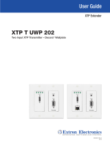 Extron electronic XTP T UWP 202 User manual