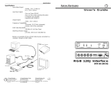 Extron electronics RGB 120p User manual