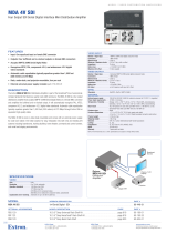 Extron electronic MDA 4V SDI User manual