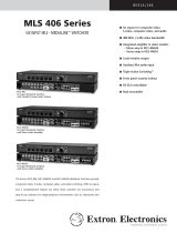 Extron electronic MLS 406 Series User manual