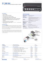 Extron electronics TP T BNC DA4 User manual