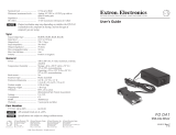 Extron electronic P/2 User manual