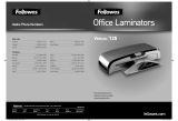 Fellowes Office Laminators Venus 125 User manual