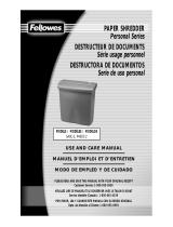 Fellowes P400C-2 User manual